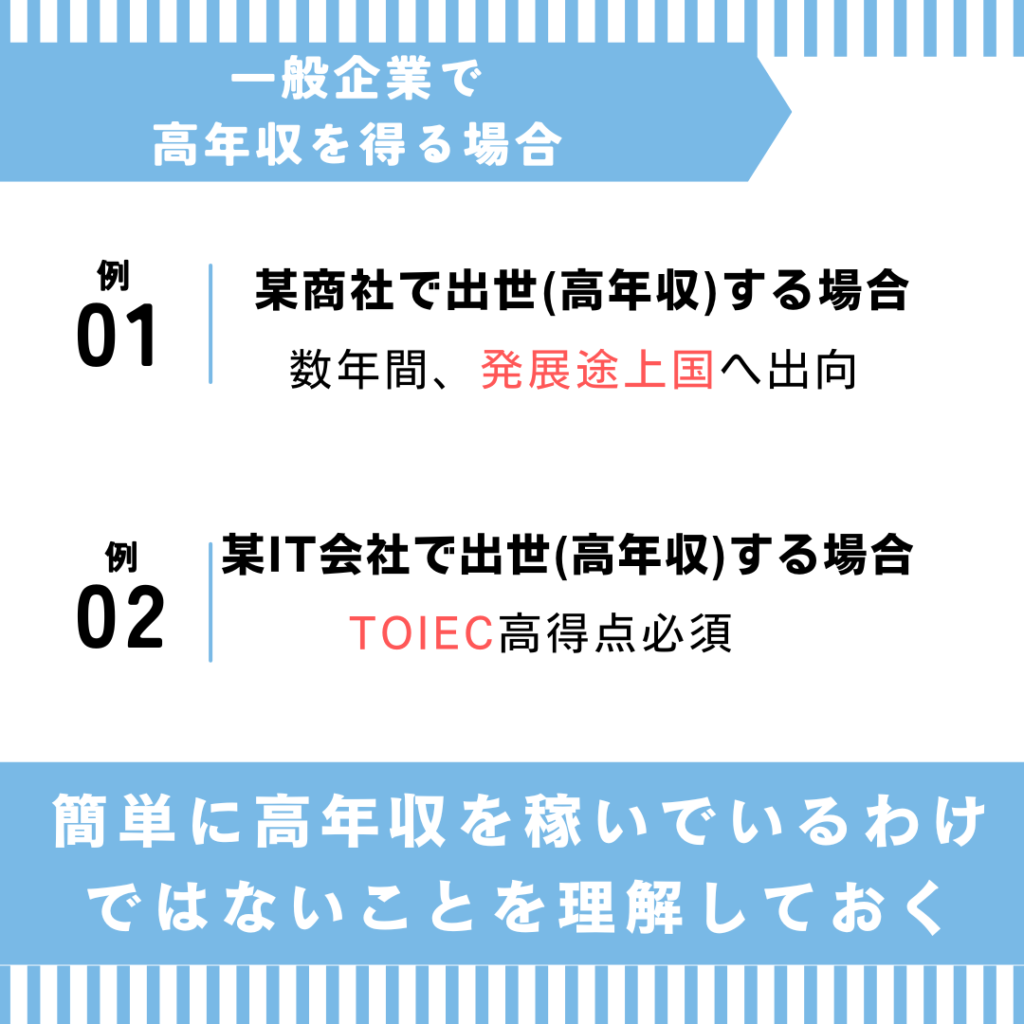 一般企業で勝ち組になる場合